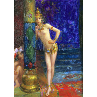 РЕПРОДУКЦИИ НА КАРТИНИ Две танцьорки (1912)